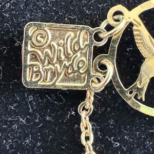 Wild Bryde Gold Bird bracelet 7.25” $40